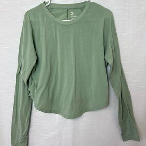 All in motion Women's Green Long Sleeve Top